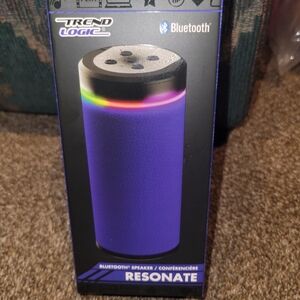 Resonate Bluetooth Speaker - Blue/ Purple